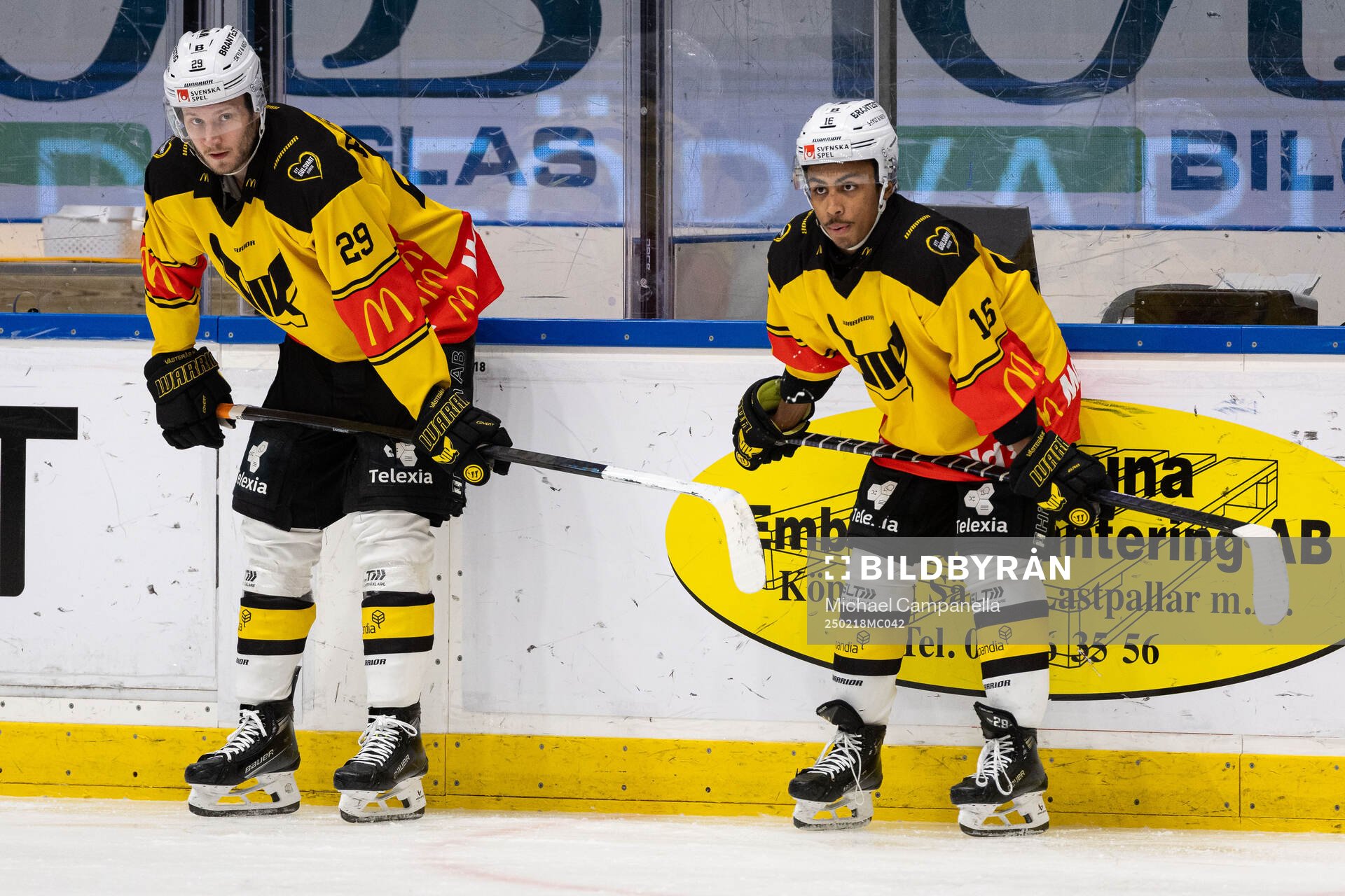 Västerås Eric Engstrand och Noah Wolf