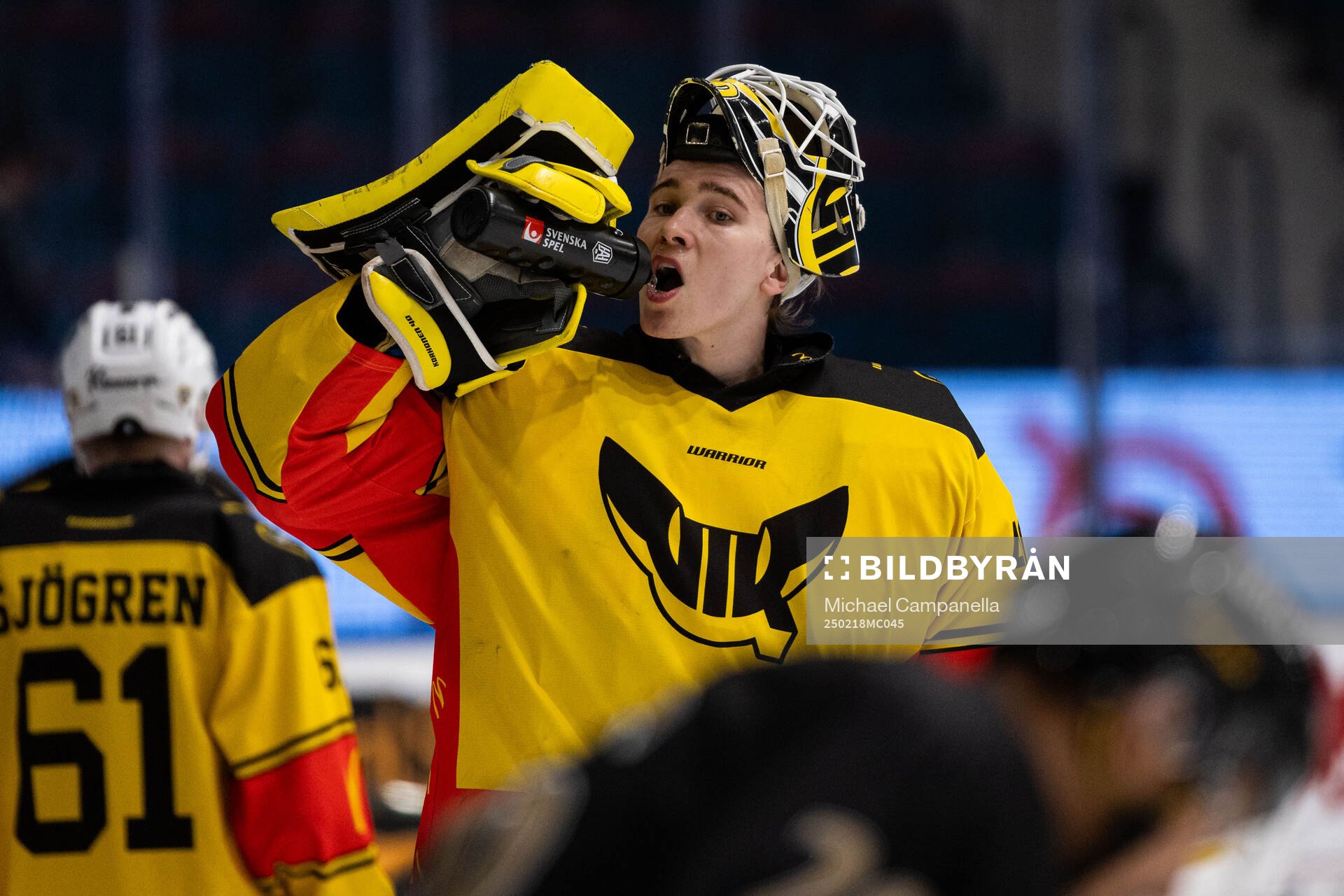 Västerås målvakt Rasmus Korhonen