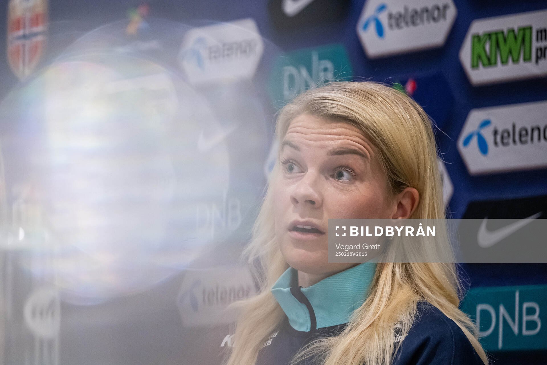 Ada Hegerberg of the Norwegian women's national football