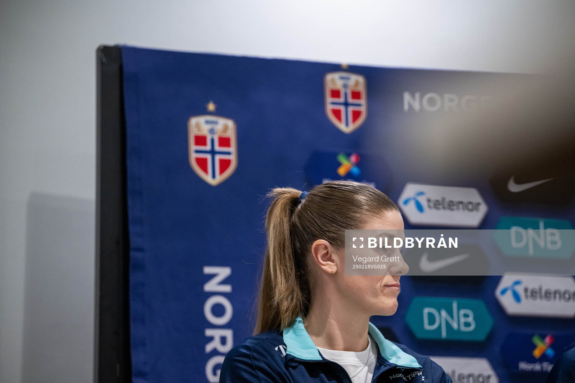Maren Mjelde of the Norwegian women's national football team