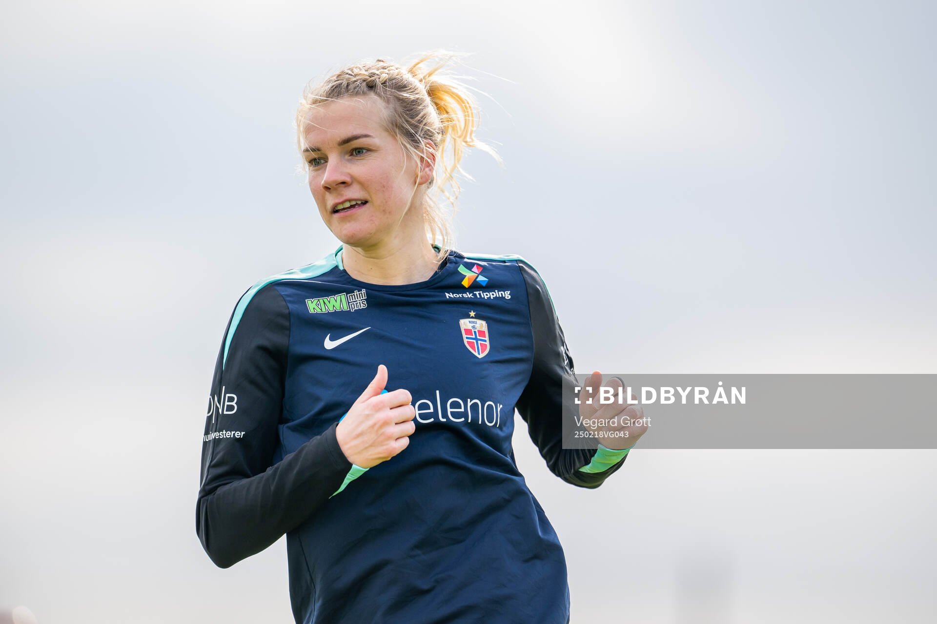 Ada Hegerberg of the Norwegian women's national football