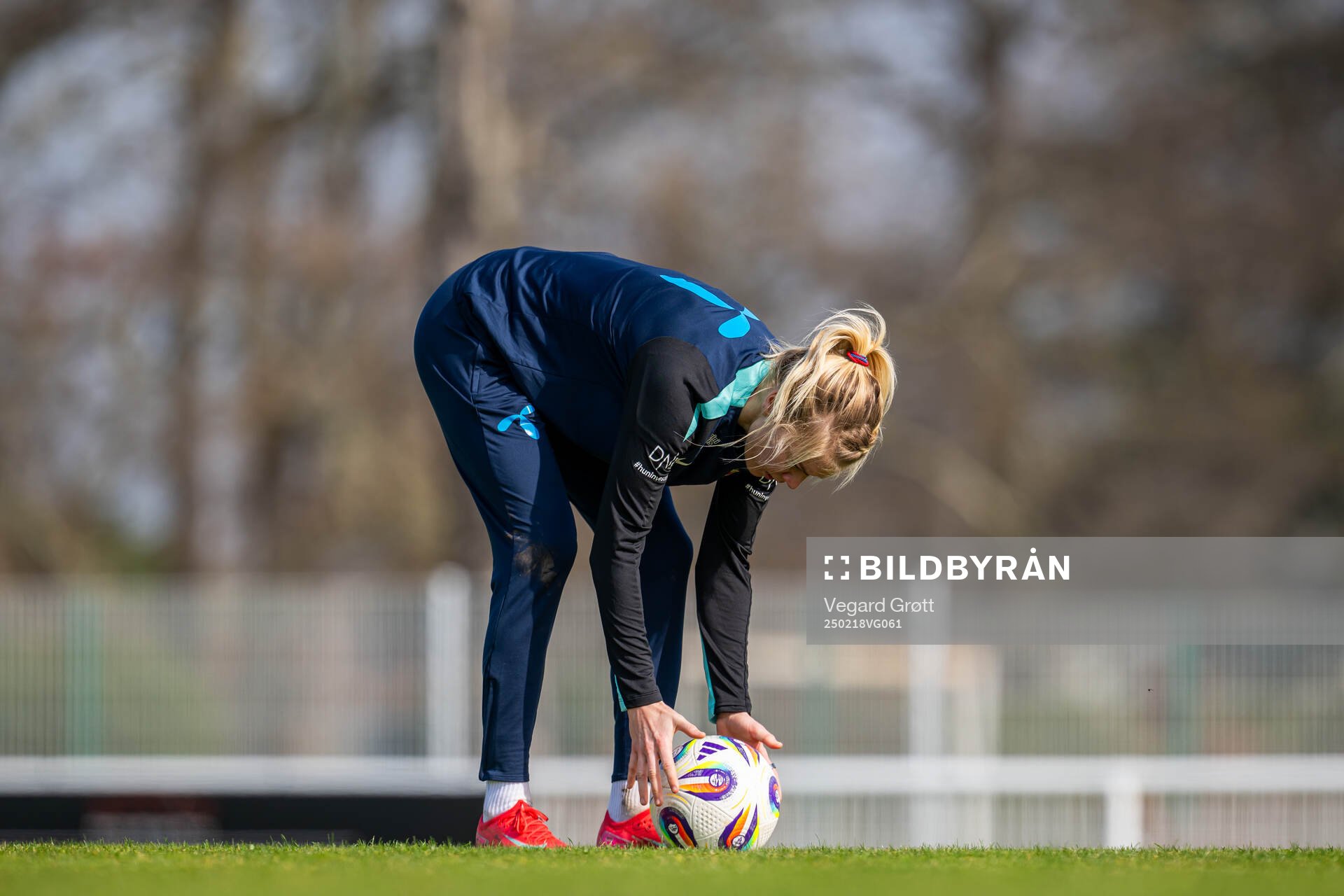 Ada Hegerberg of the Norwegian women's national football