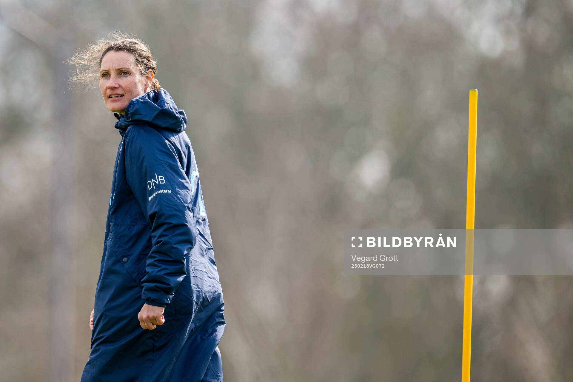 Ingvild Stensland, assistant coach of the Norwegian women's