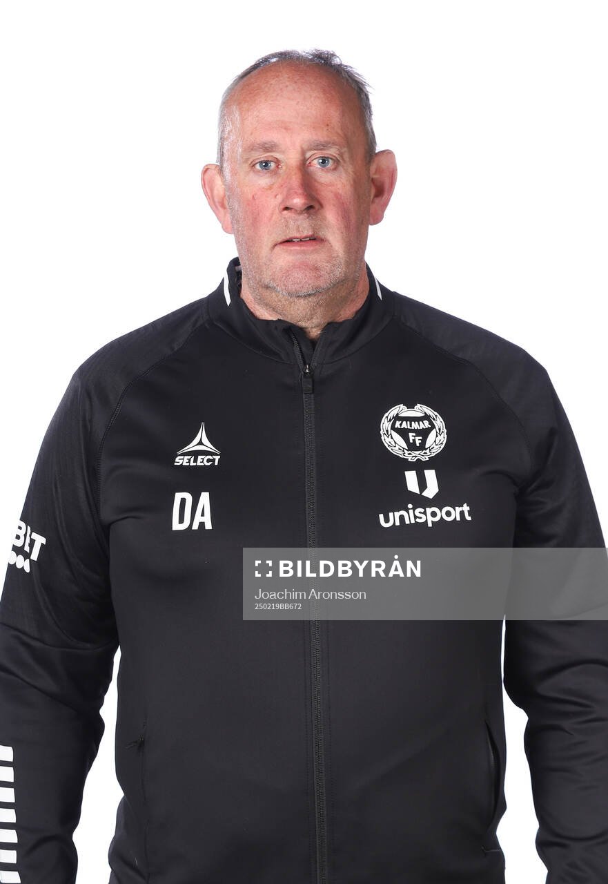 Kalmars målvaktstränare Donald Arvidsson