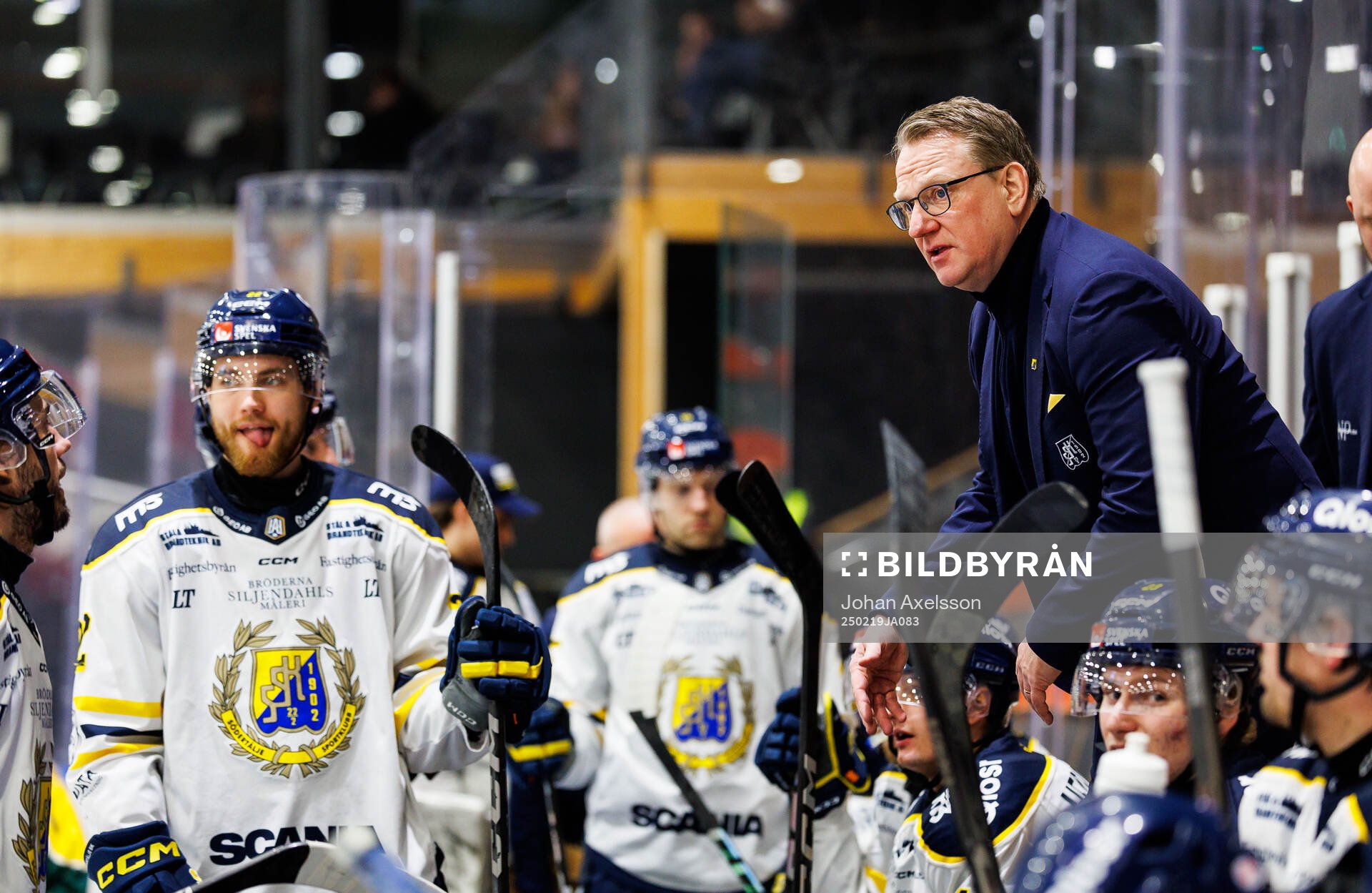 Södertäljes tränare Magnus Bogren