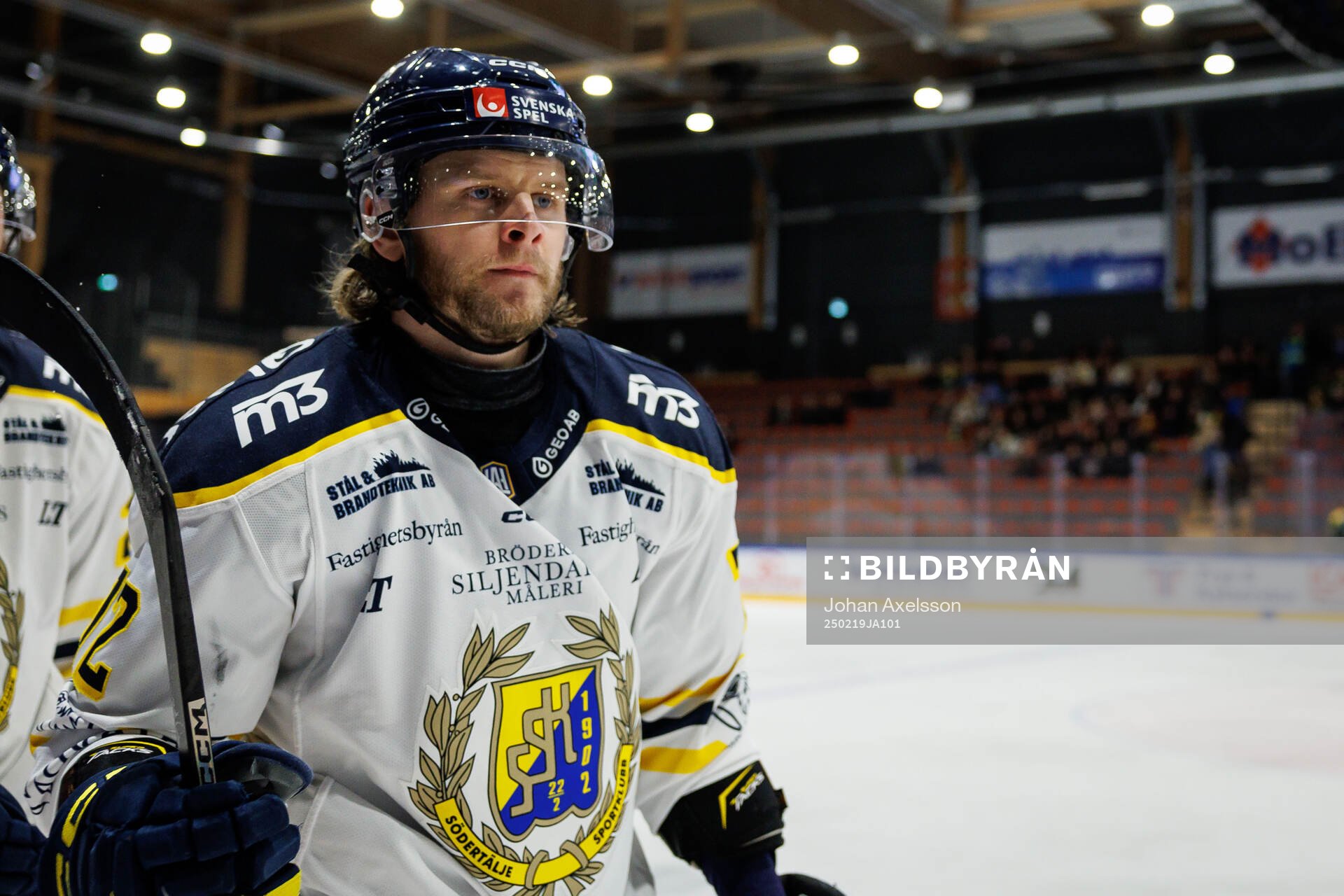 Södertäljes Nicolai Meyer jublar