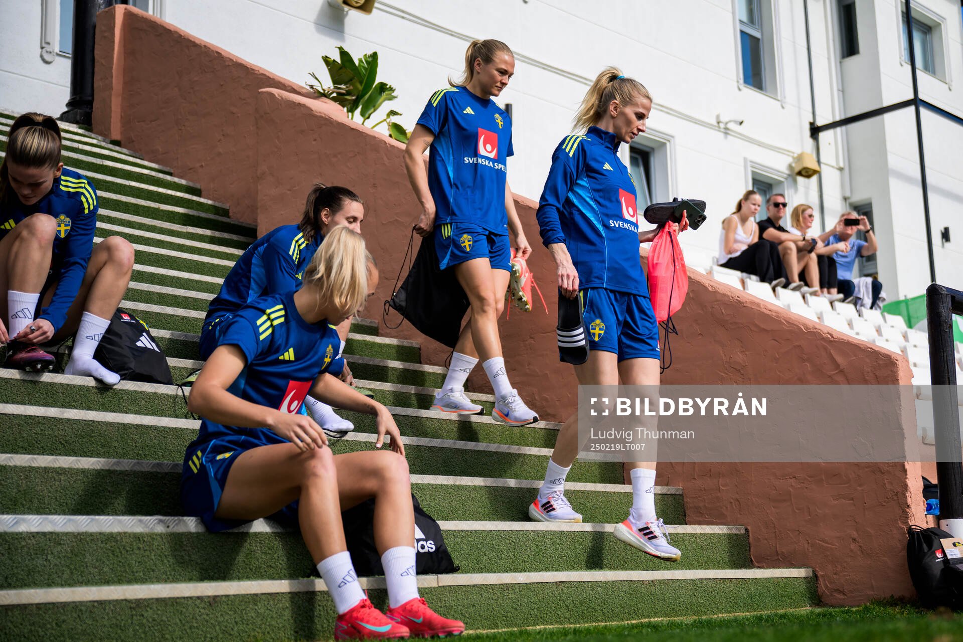 Magdalena Eriksson and Sofia Jakobsson of the women’s