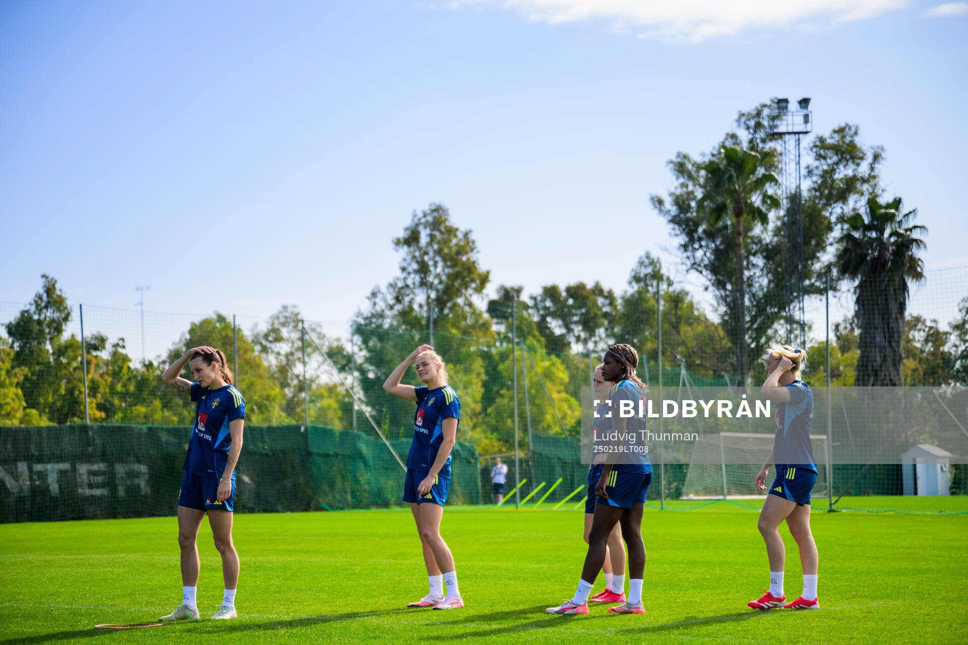 Nathalie Björn, Fridolina Rolfö, Evelyn Ijeh, Matilda