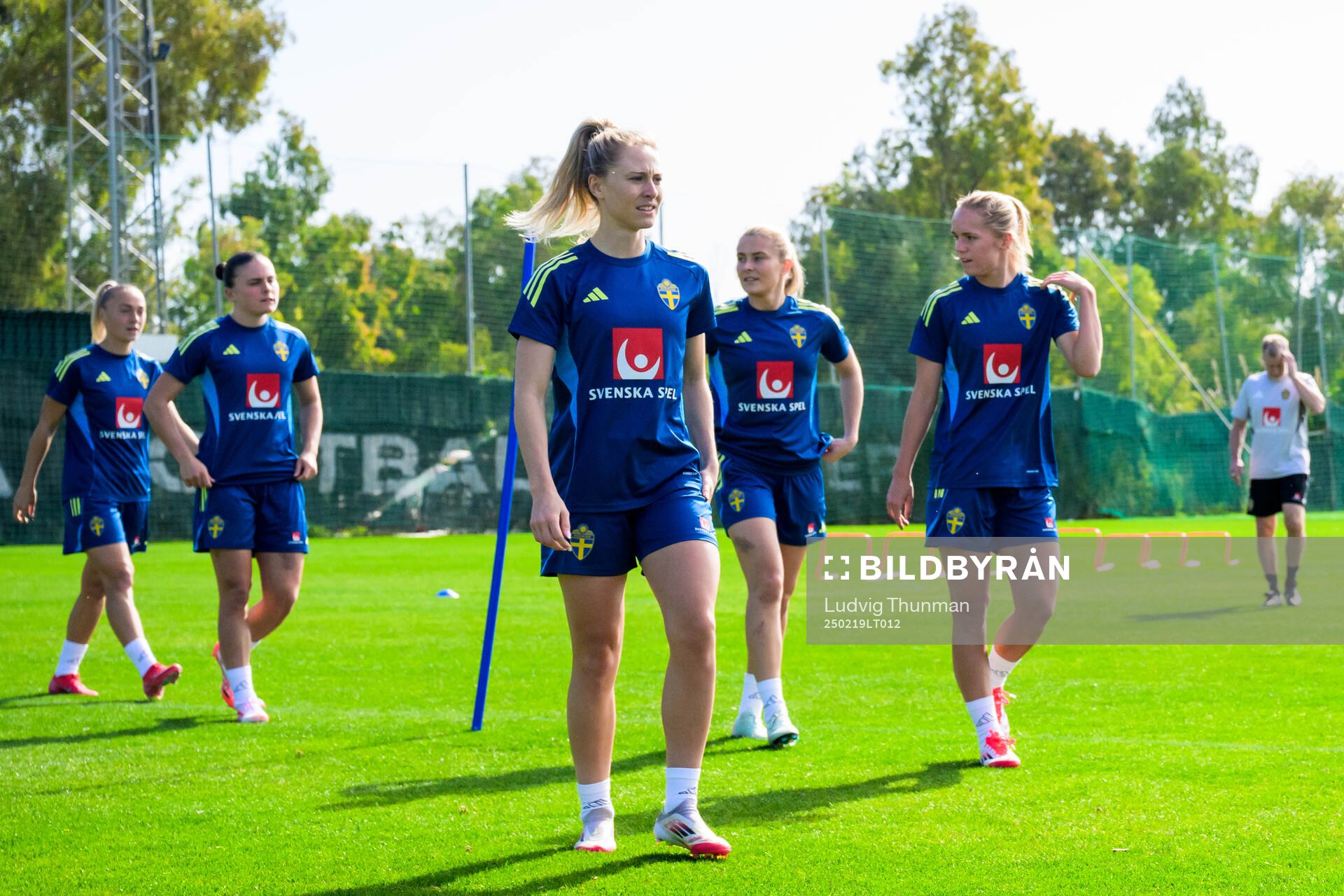 Rebecka Blomqvist, Amanda Nildén and Hanna Lundkvist of