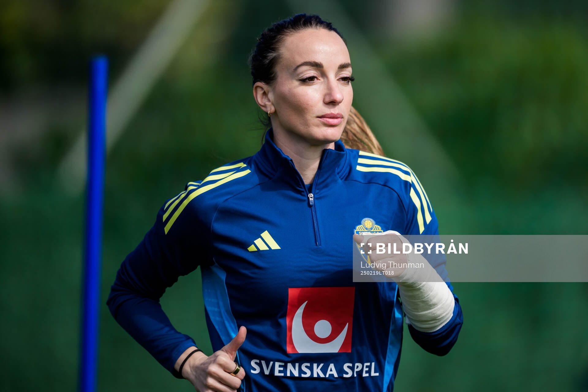 Kosovare Asllani of the women’s national football team of