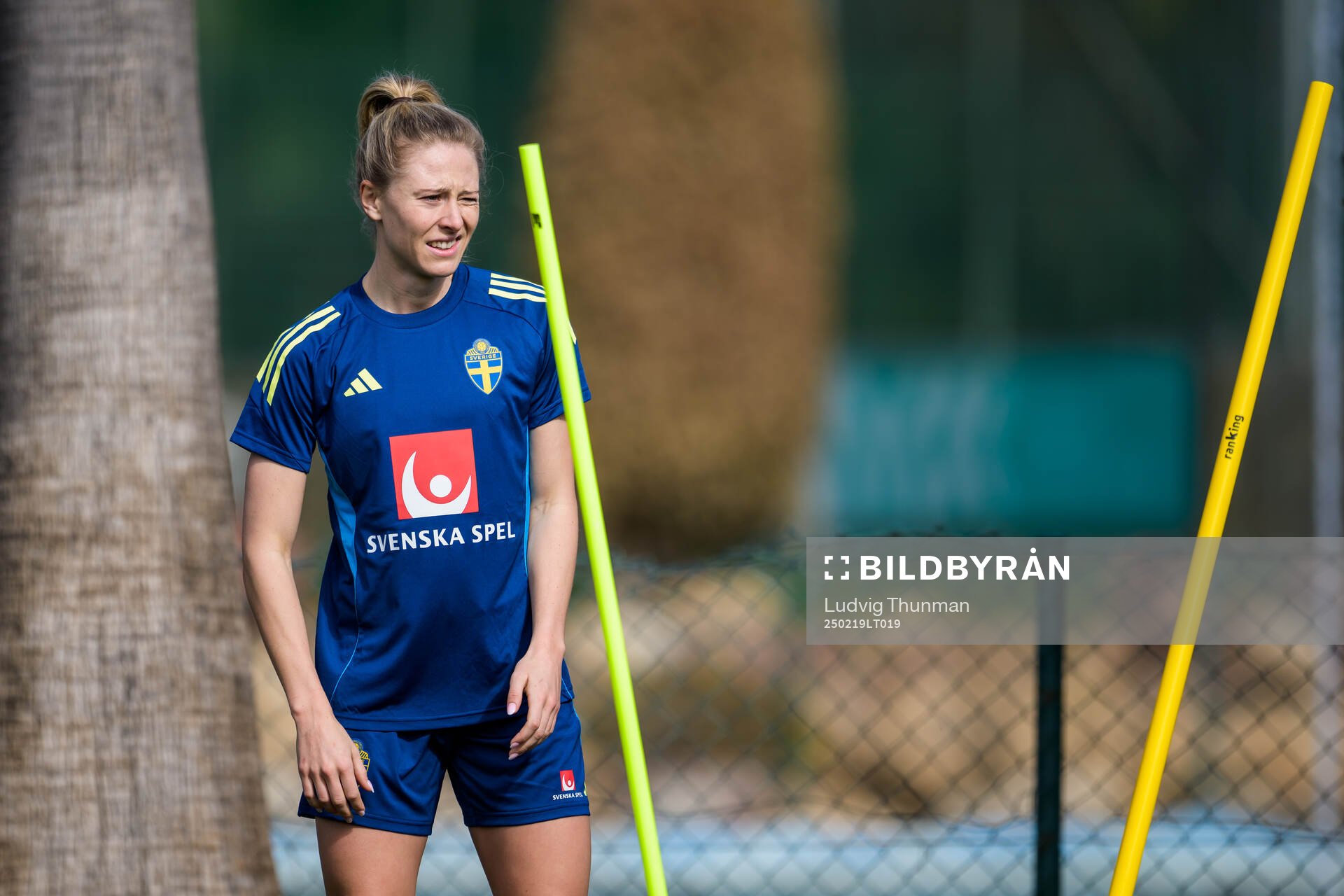 Rebecka Blomqvist of the women’s national football team