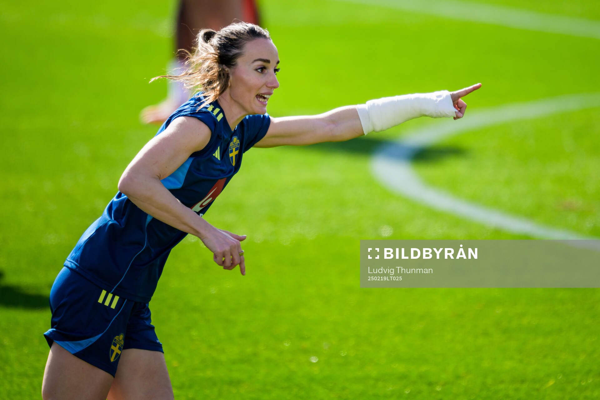 Kosovare Asllani of the women’s national football team of