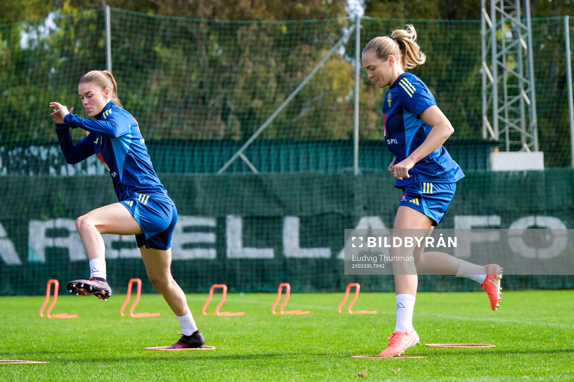 My Cato and Magdalena Eriksson of the women’s national
