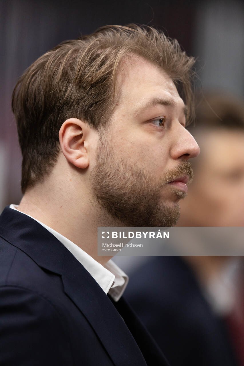 Frölundas assisterande tränare Marcus Anselm
