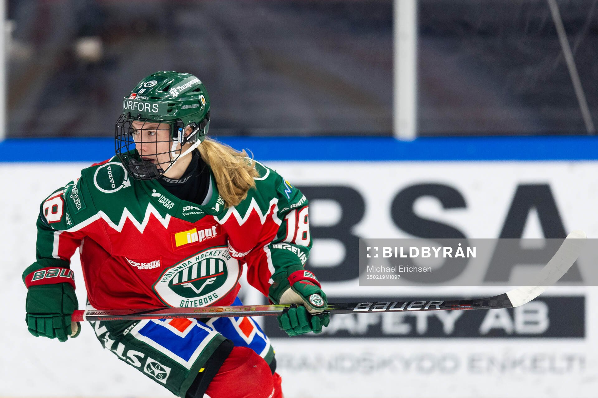 Frölundas målvakt Elisa Holopainen