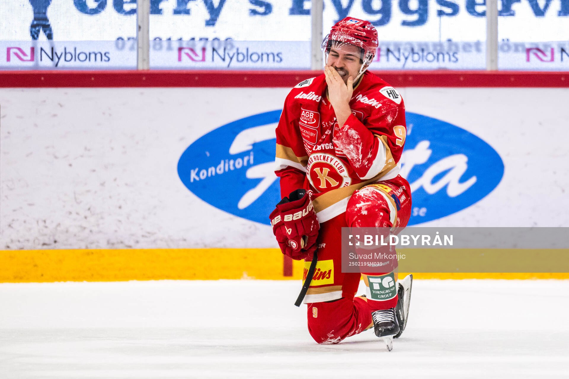 Kalmars Albin Nilsson har ont