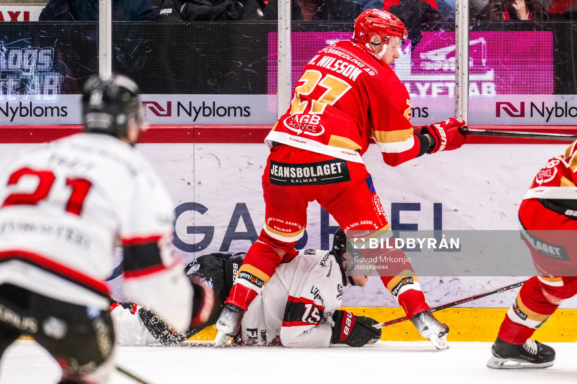 Nybros Elias Stenman och Kalmars Henrik Nilsson