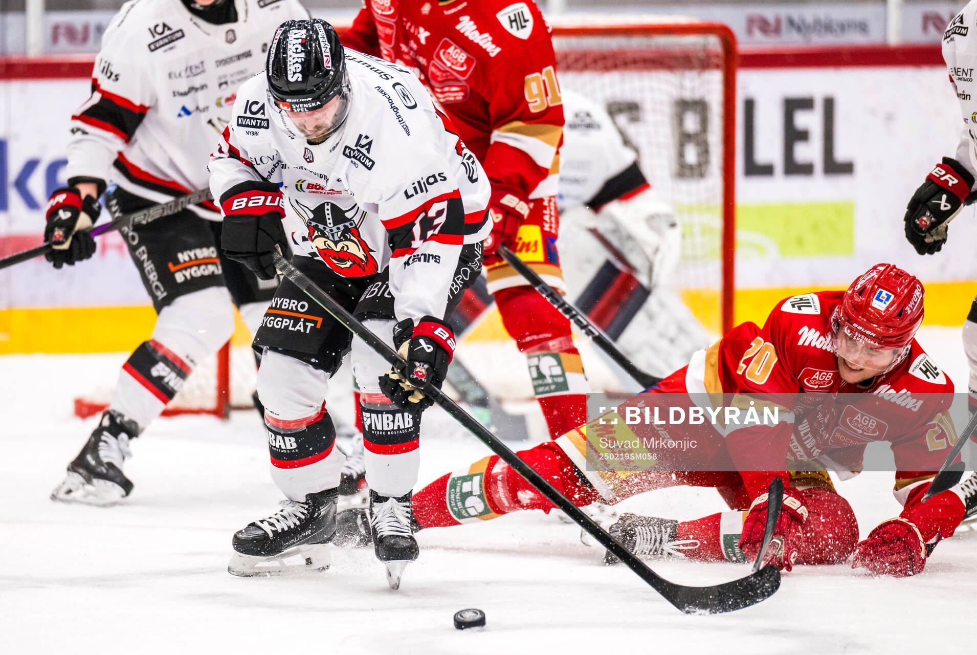 Nybros Erik Flood och Kalmars John Dahlström
