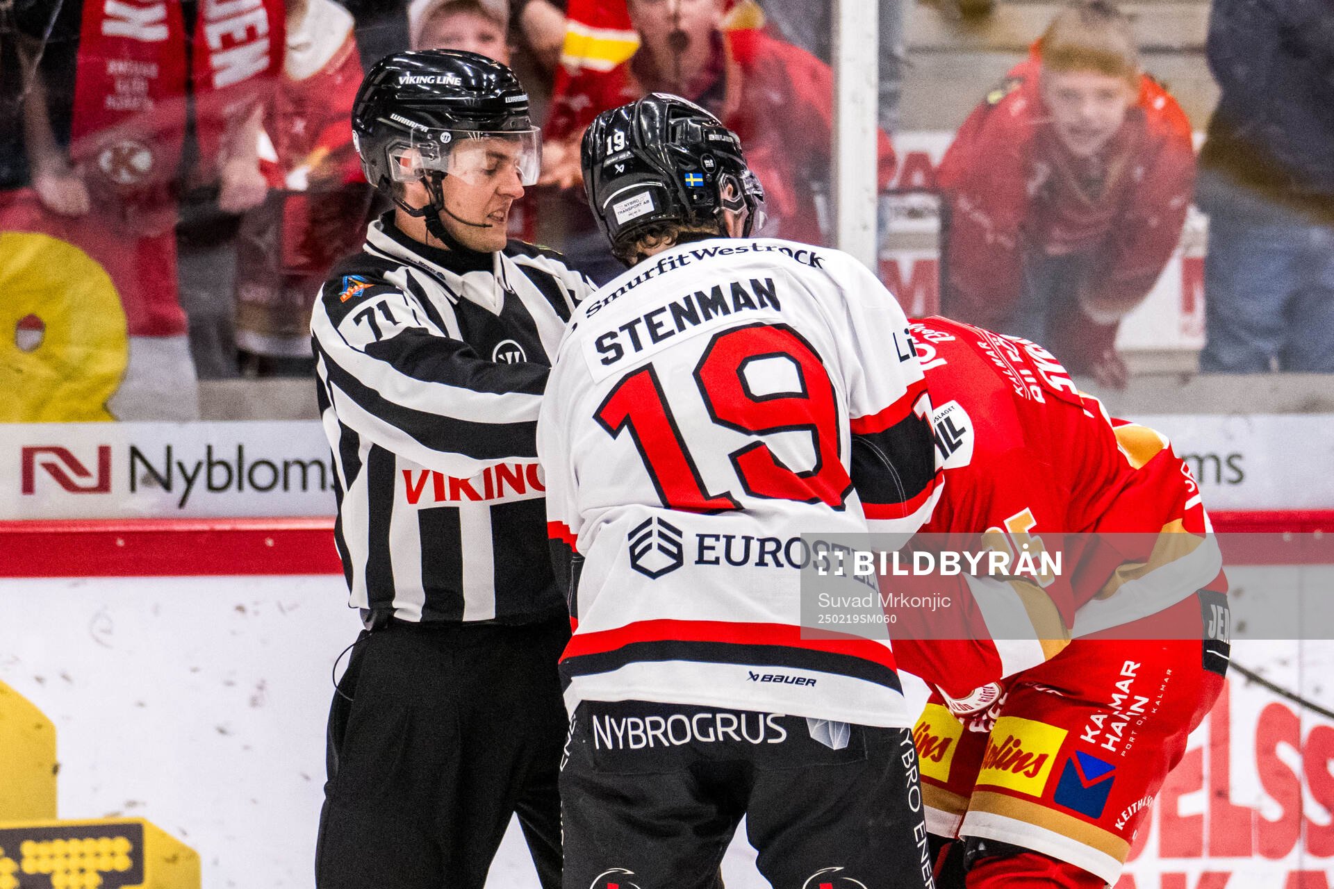 Nybros Elias Stenman och Kalmars Joel Svensson