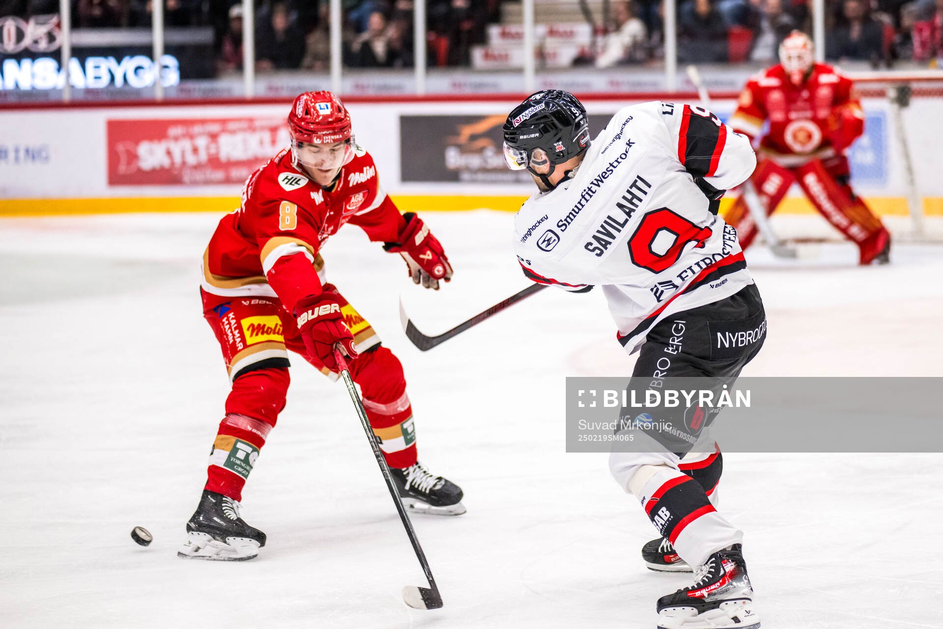 Kalmars Martin Schreiber och Nybros Eero Savilahti