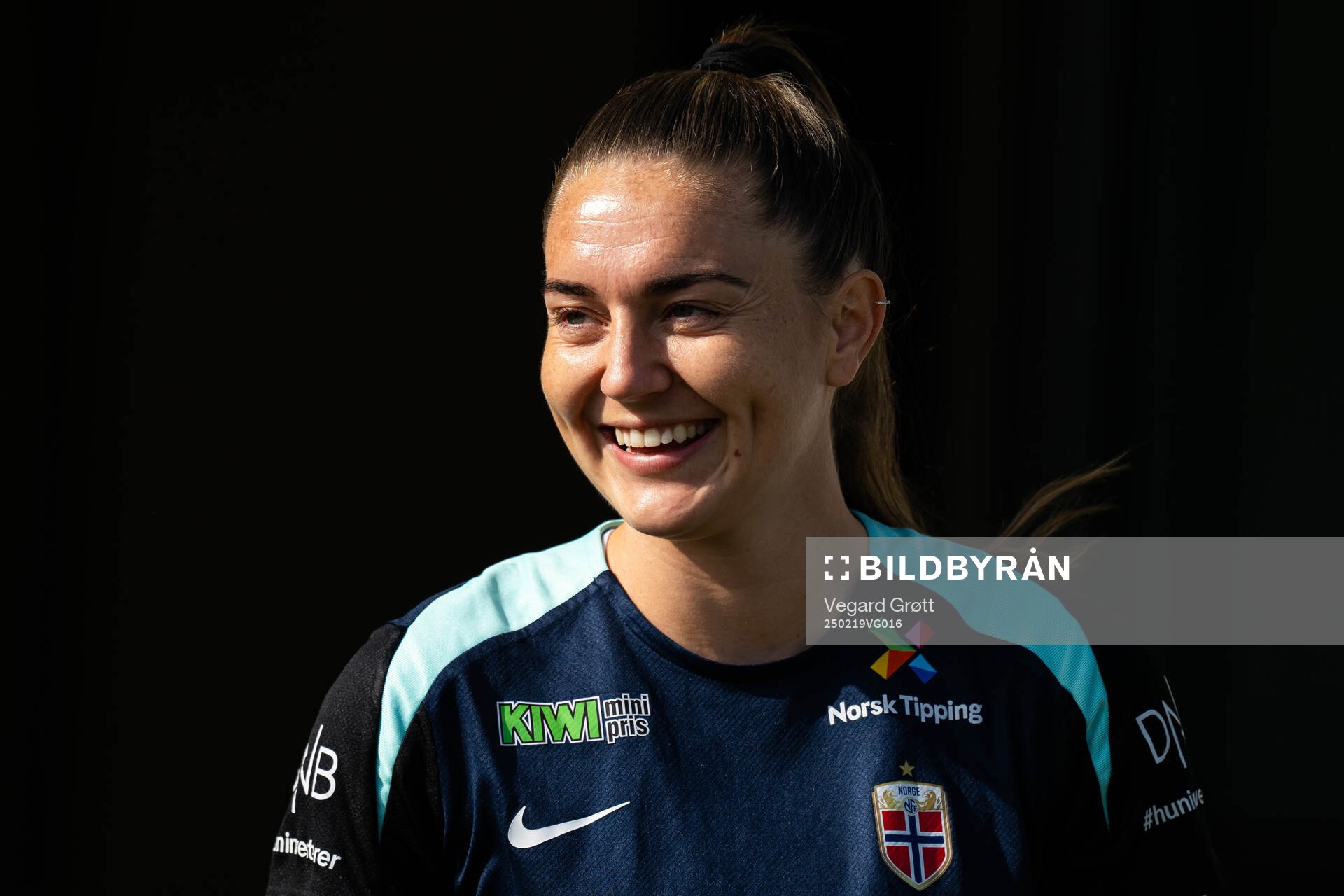 Vilde Bøe Risa of the Norwegian women's national football