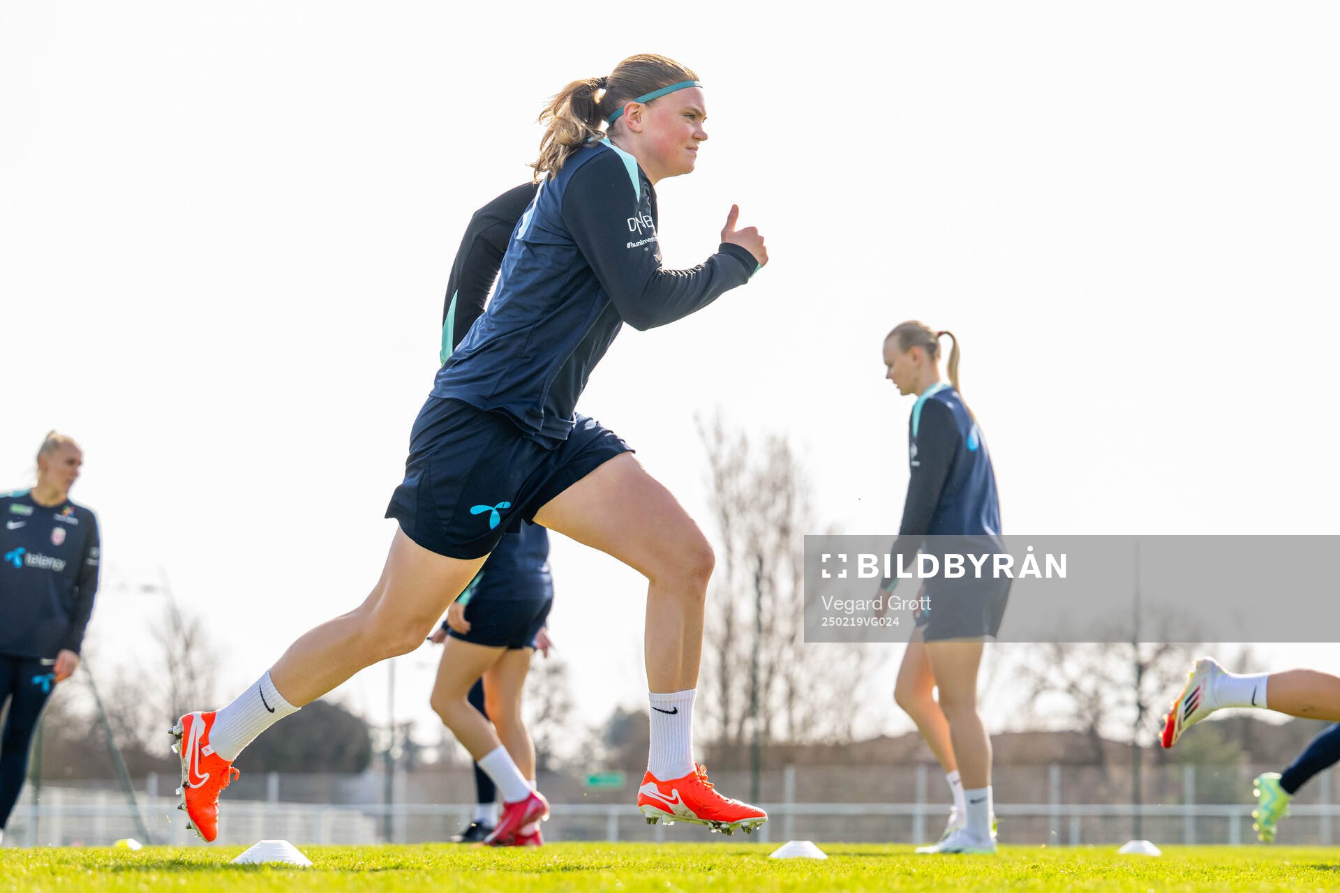 Signe Gaupset of the Norwegian women's national football