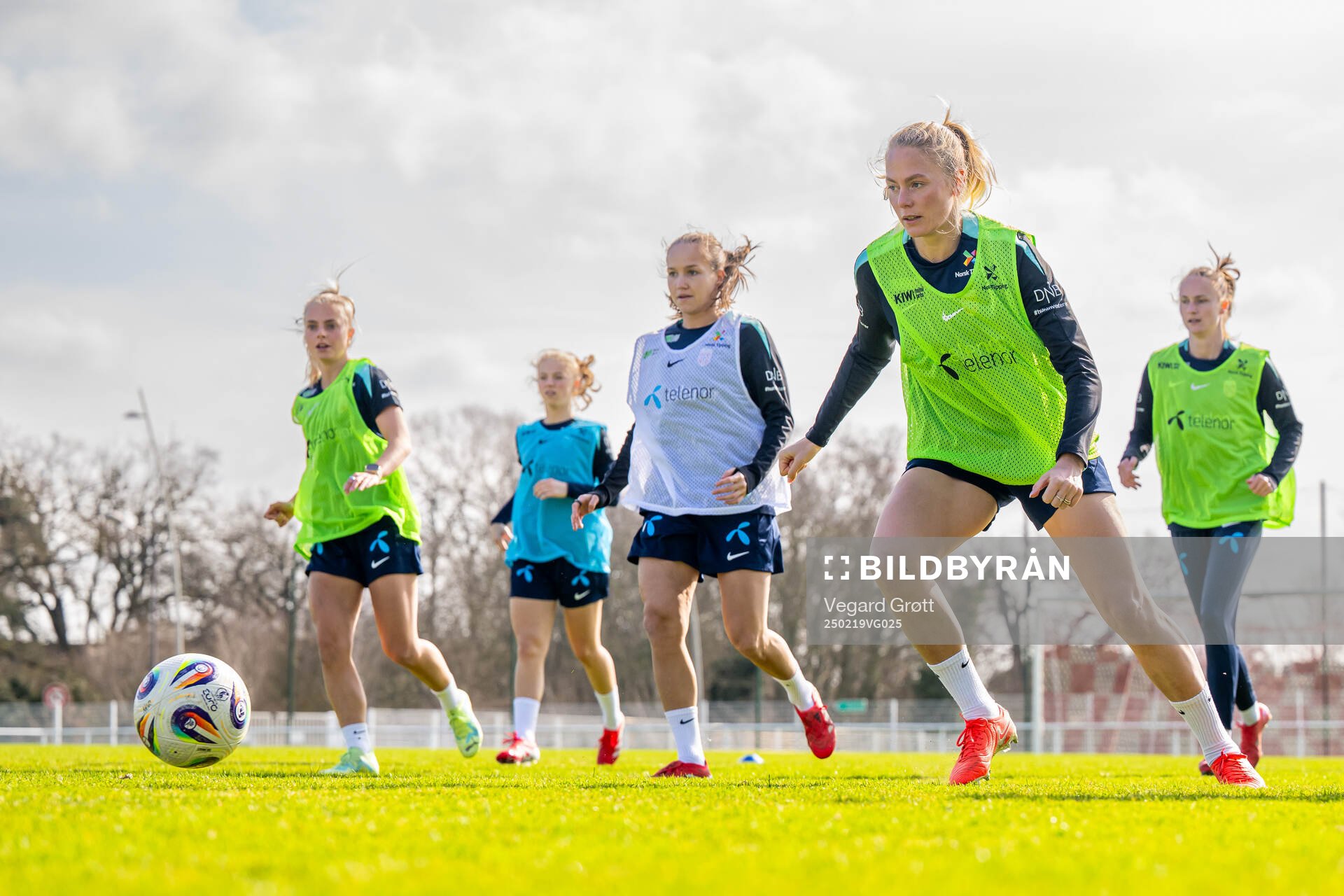 Guro Bergsvand of the Norwegian women's national football