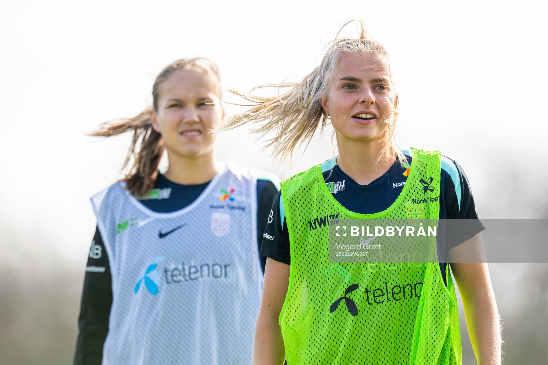 Emilie Woldvik of the Norwegian women's national football