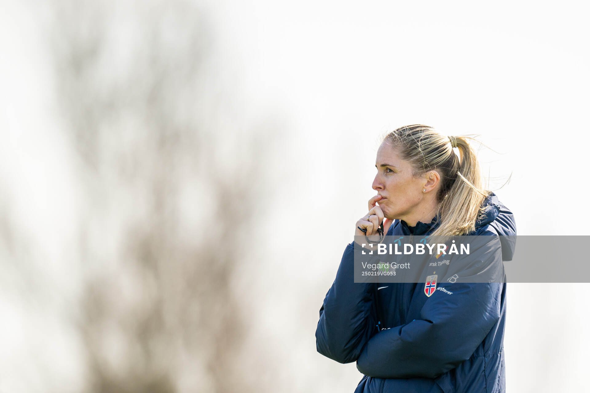 Gemma Grainger, head coach of the Norwegian women's