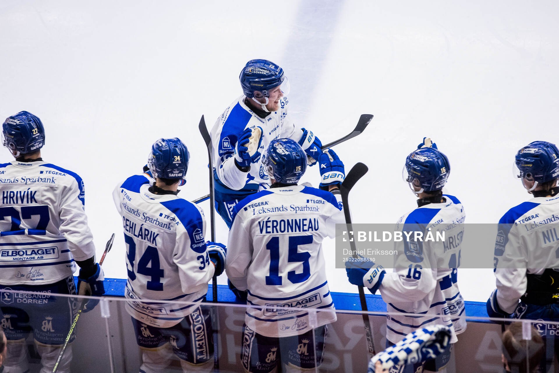 Leksands Martin Karlsson jublar