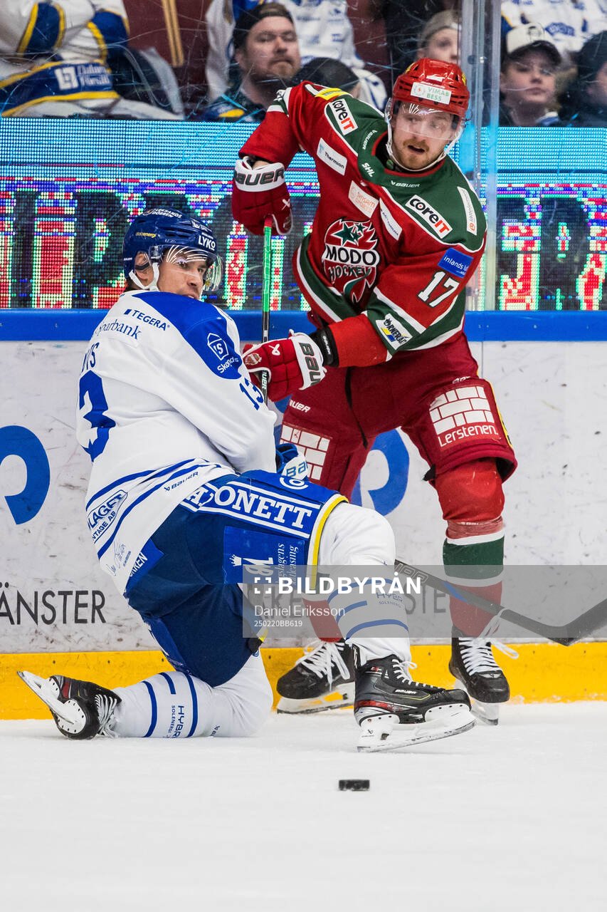 Leksands Jon Knuts och Modos Riley Woods