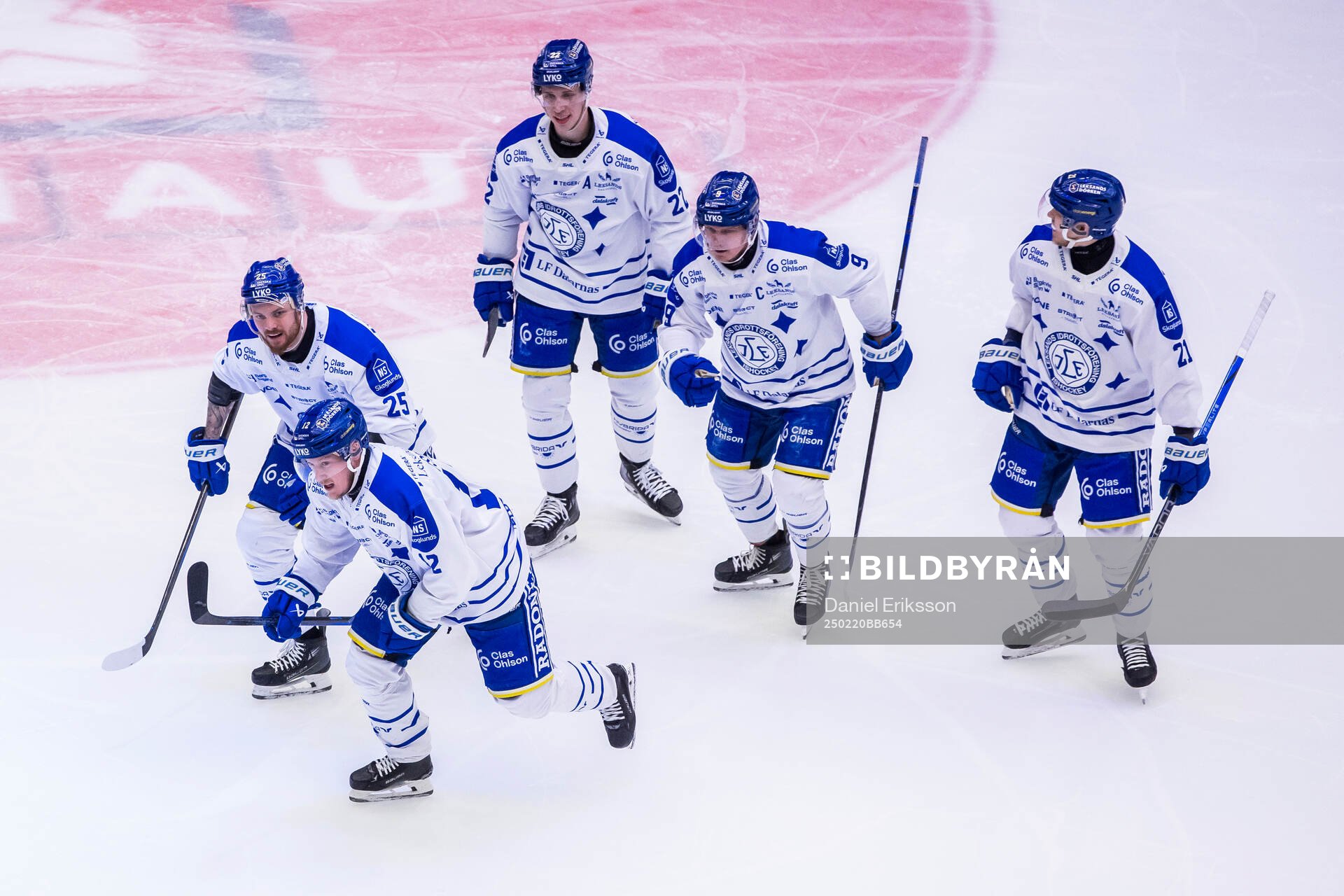 Leksands Kalle Östman jubel