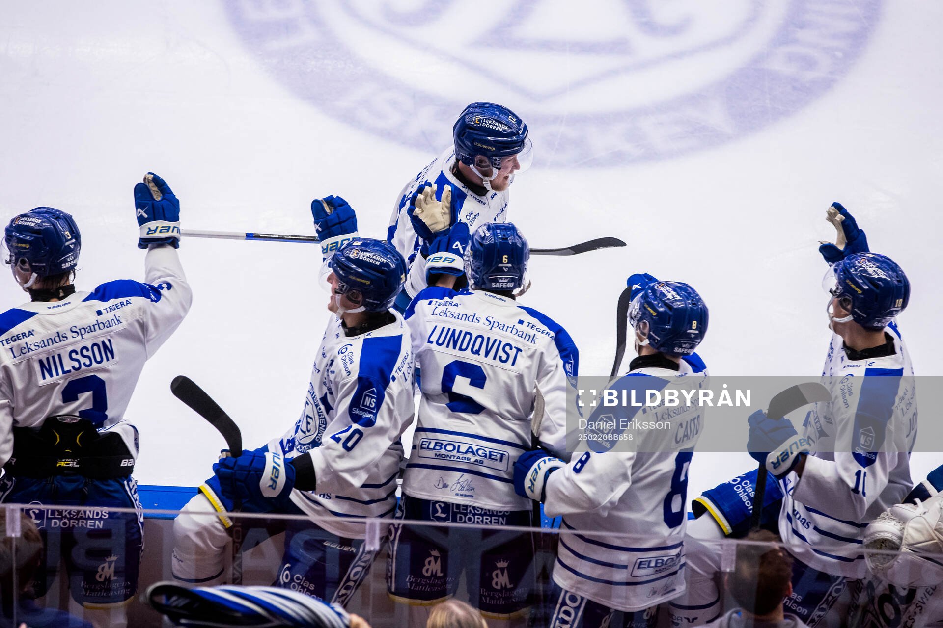 Leksands Kalle Östman jubel
