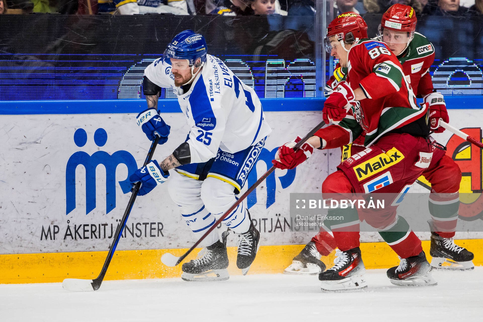 Leksands Lucas Elvenes och Modos Lukas Jasek