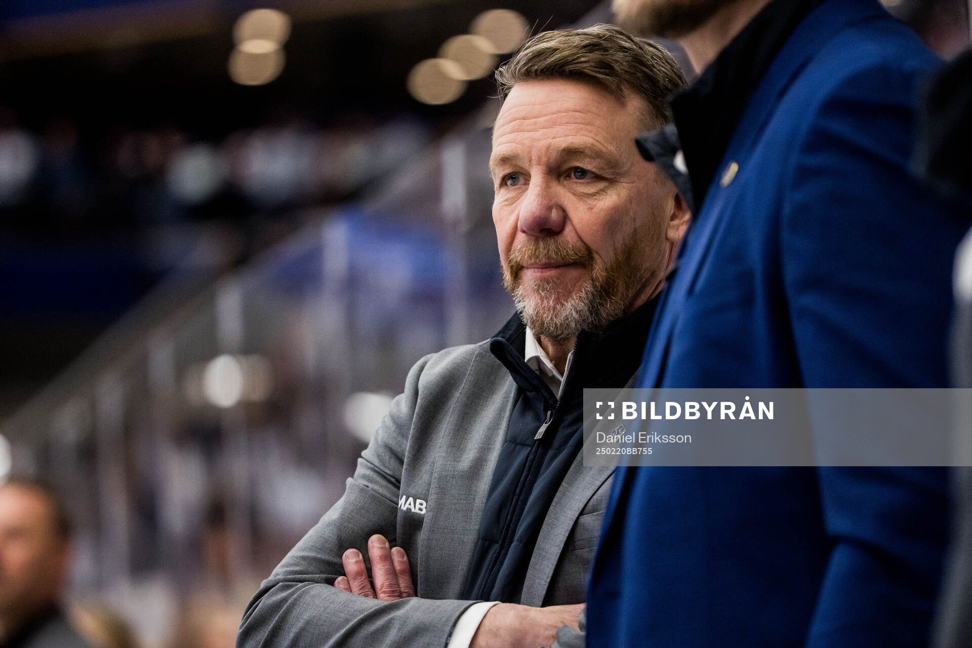 Leksands tränare Charles Berglund