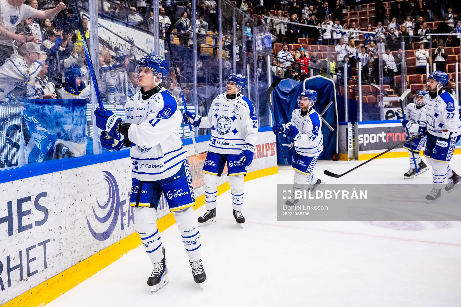 Leksands Martin Karlsson jublar