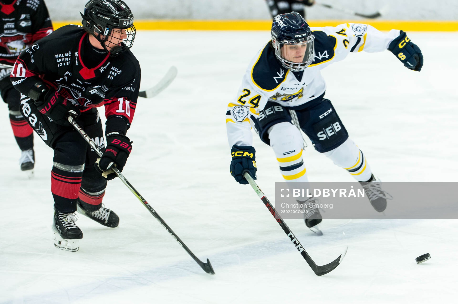 Malmö Redhawks Silja Franksdottir Engel Rasmussen och