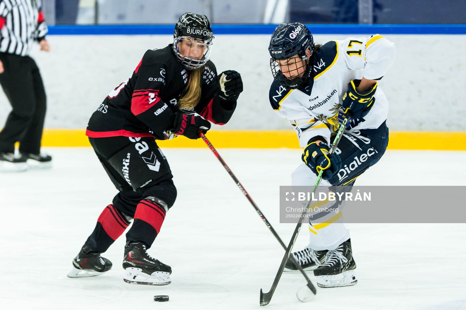 Malmö Redhawks Josephine Asperup och Södertäljes