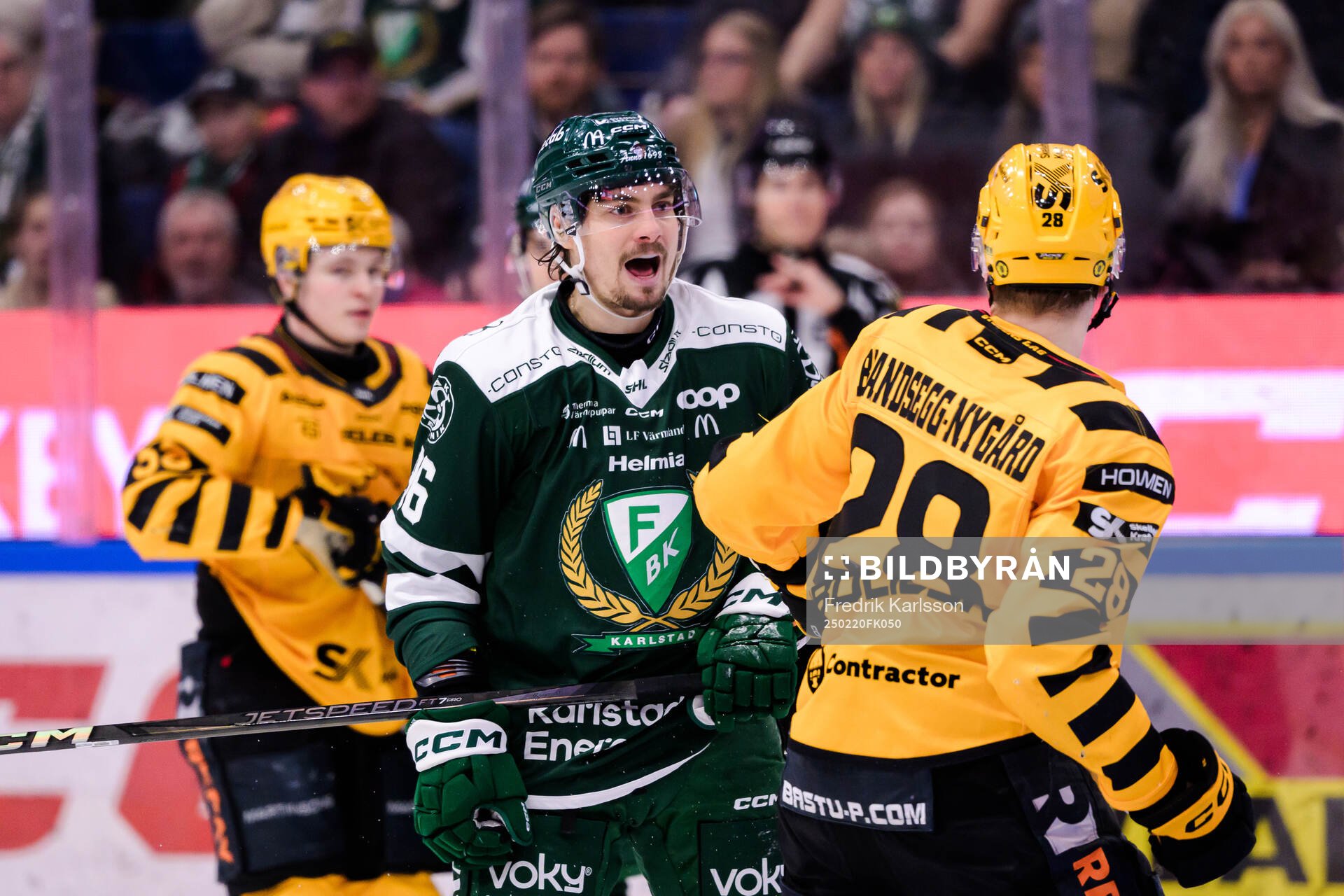 Färjestads David Tomasek och Skellefteås Michael