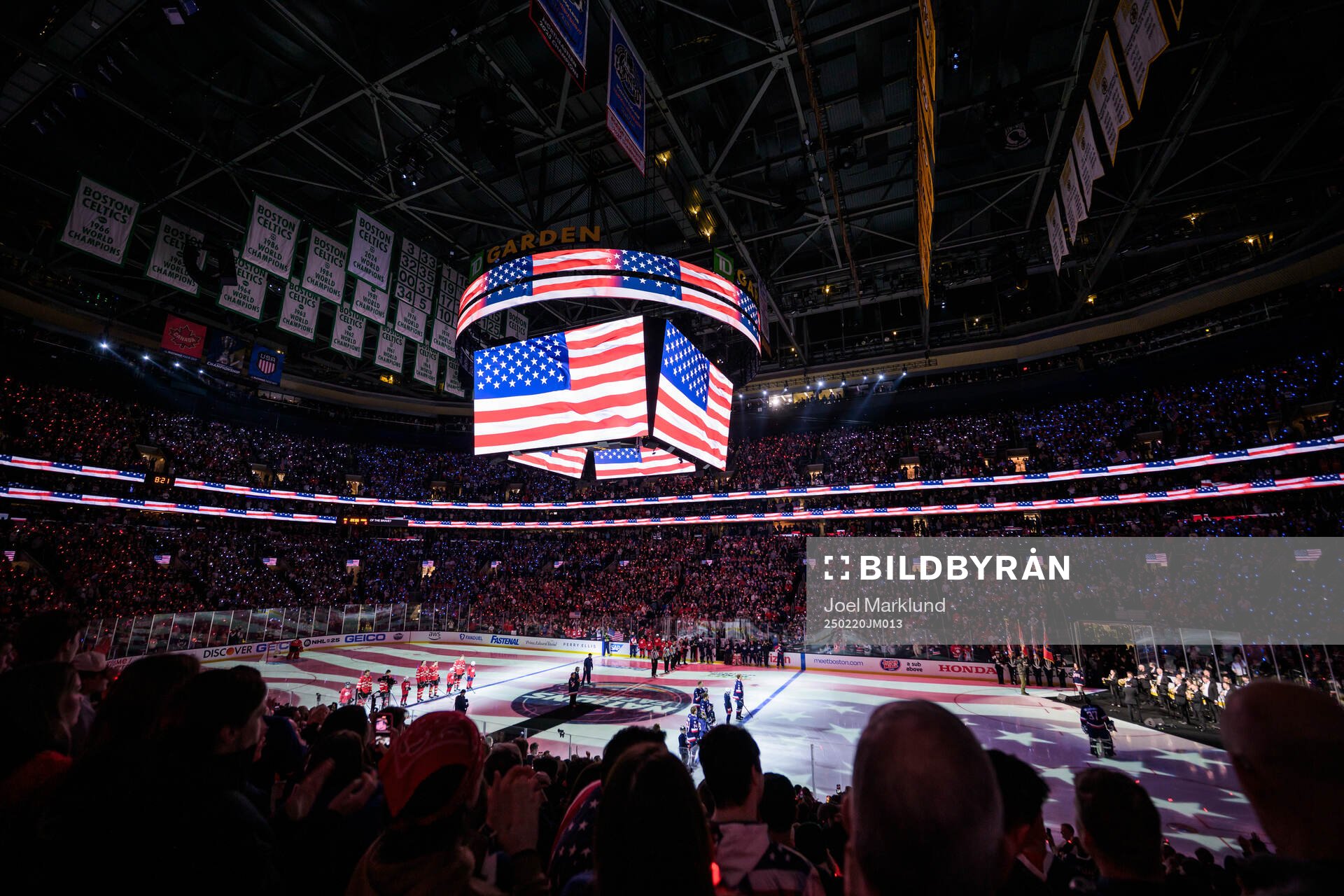 Players of Canada and USA
