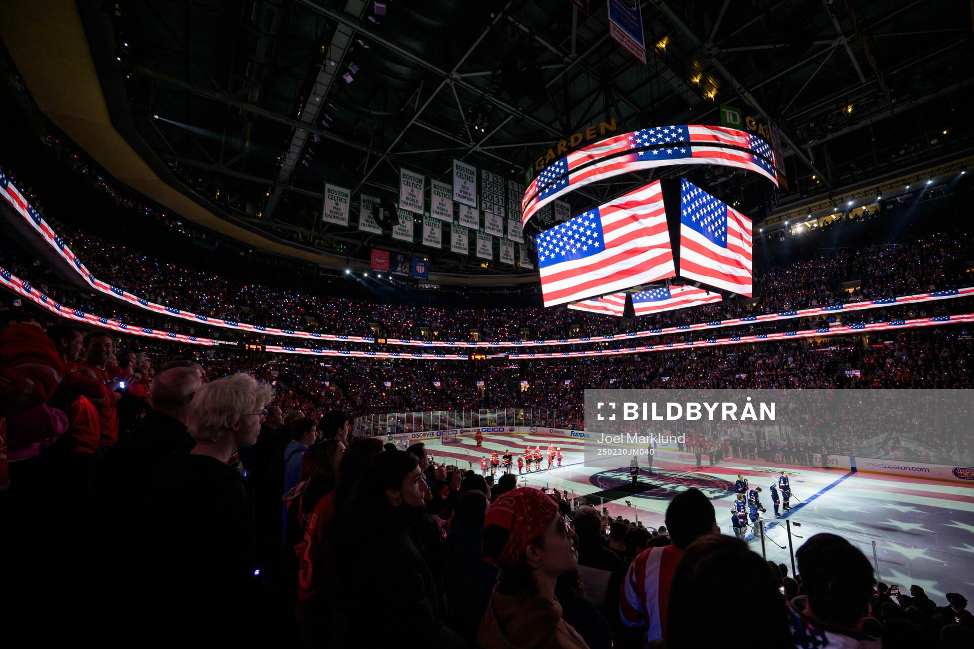 Players of Canada and USA