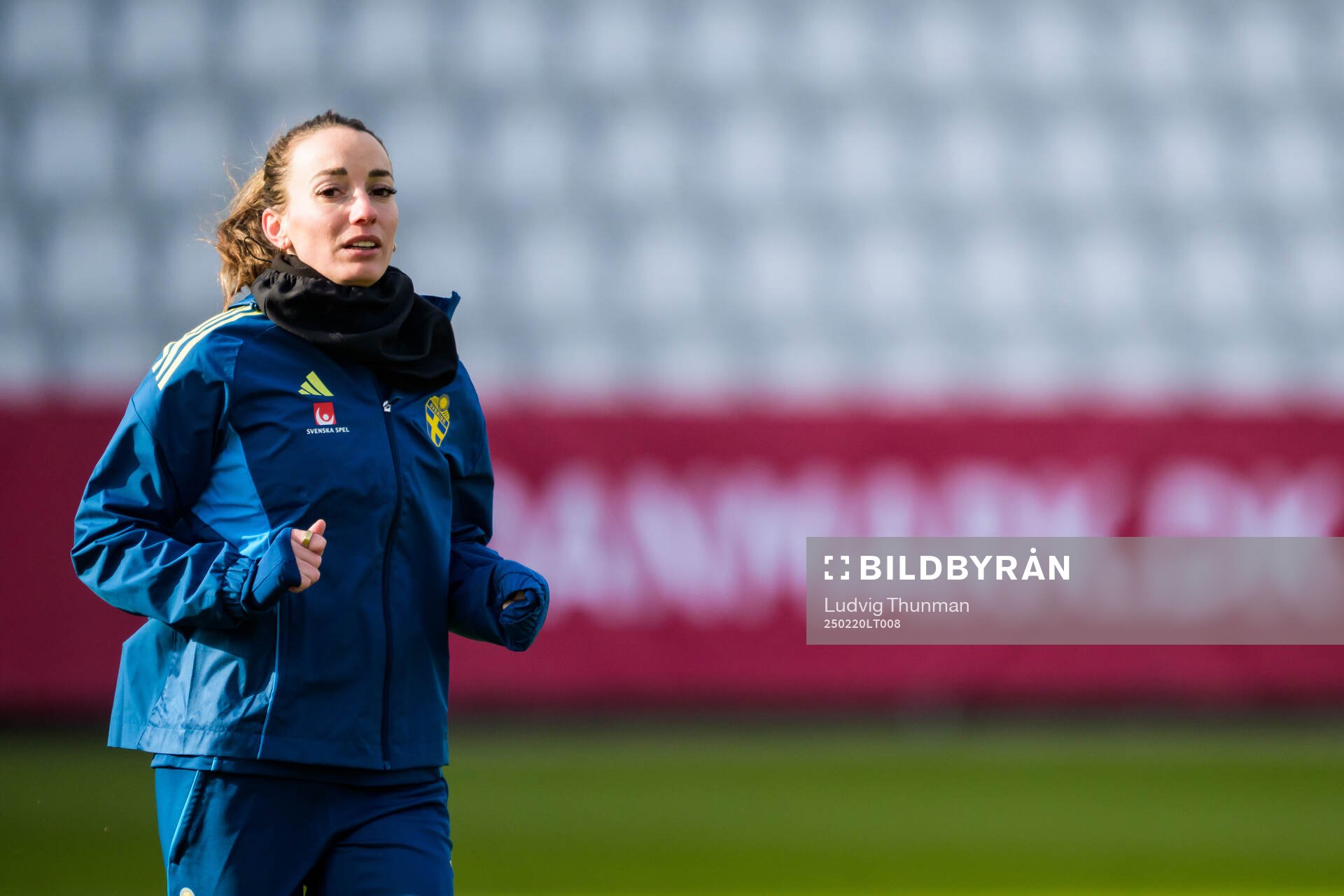 Kosovare Asllani of the women's national football team of