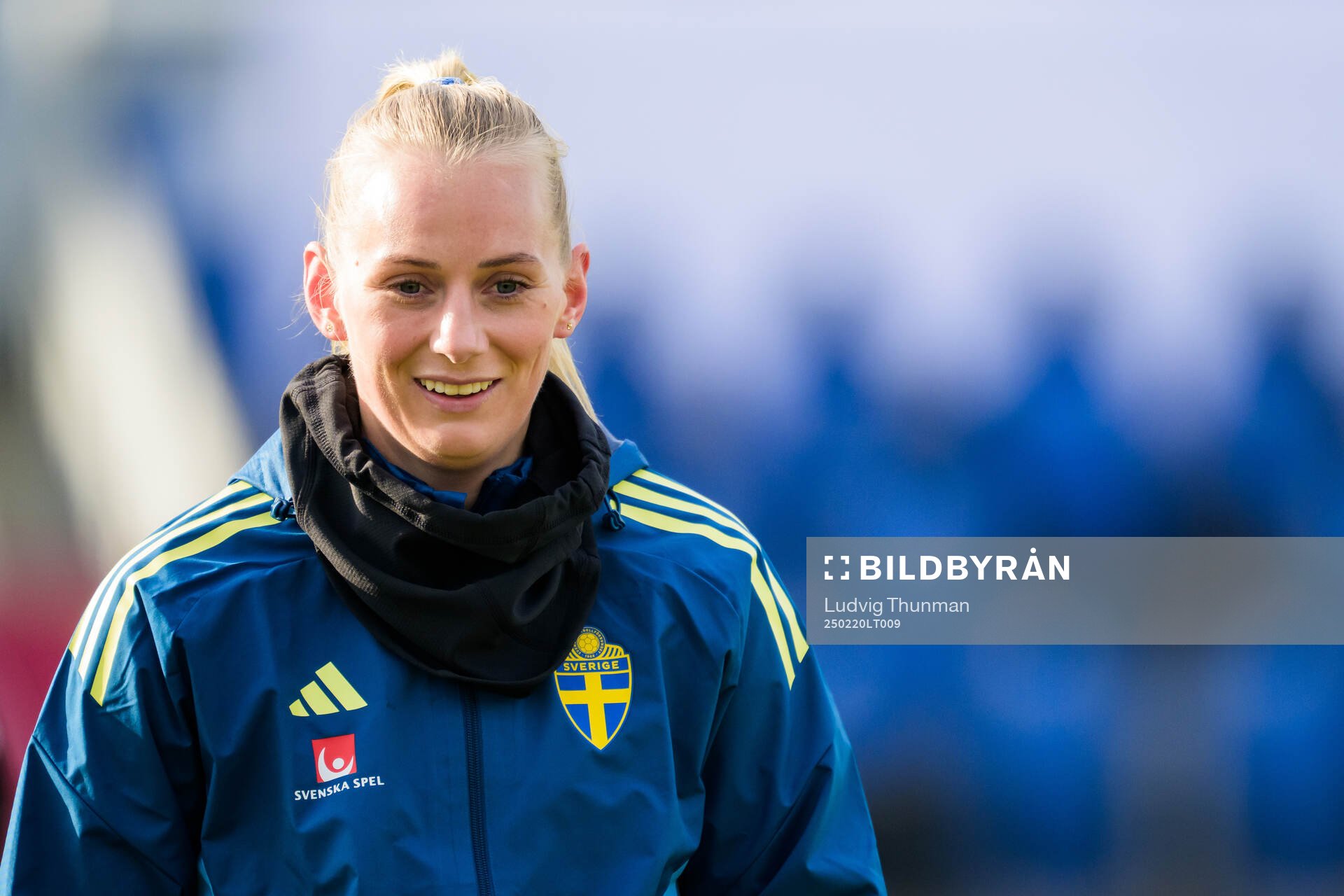 Stina Blackstenius of the women's national football team of