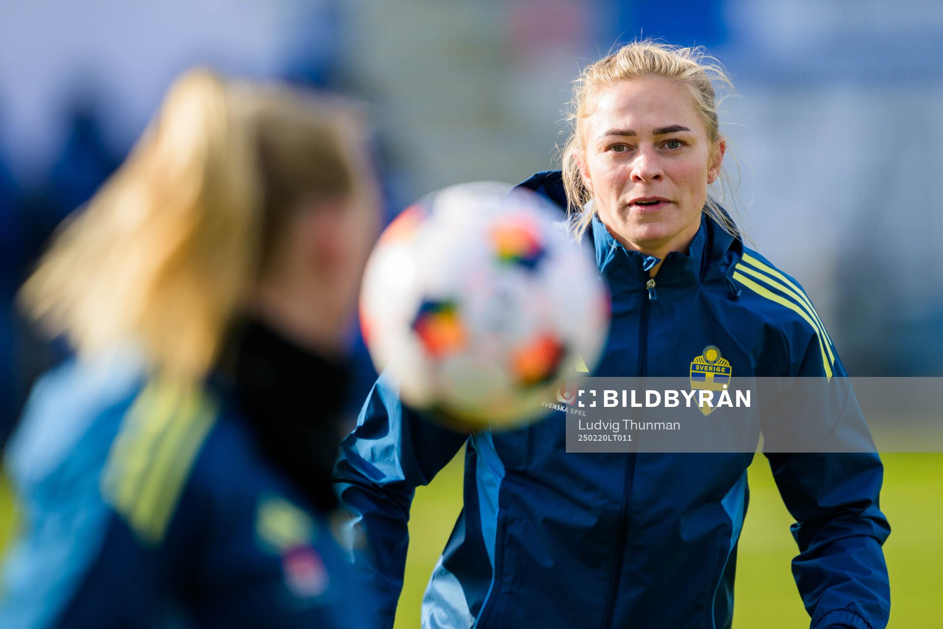 Fridolina Rolfö of the women's national football team of