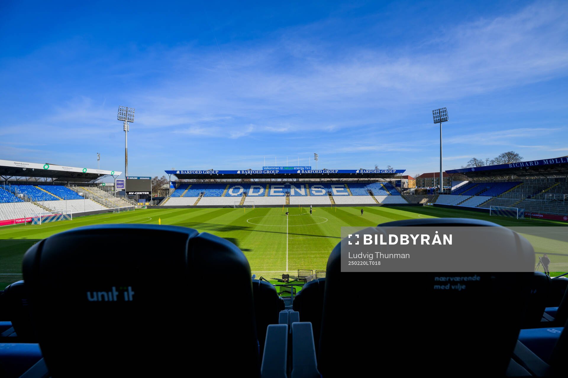 General view of Odense Stadion (Nature Energy Park)