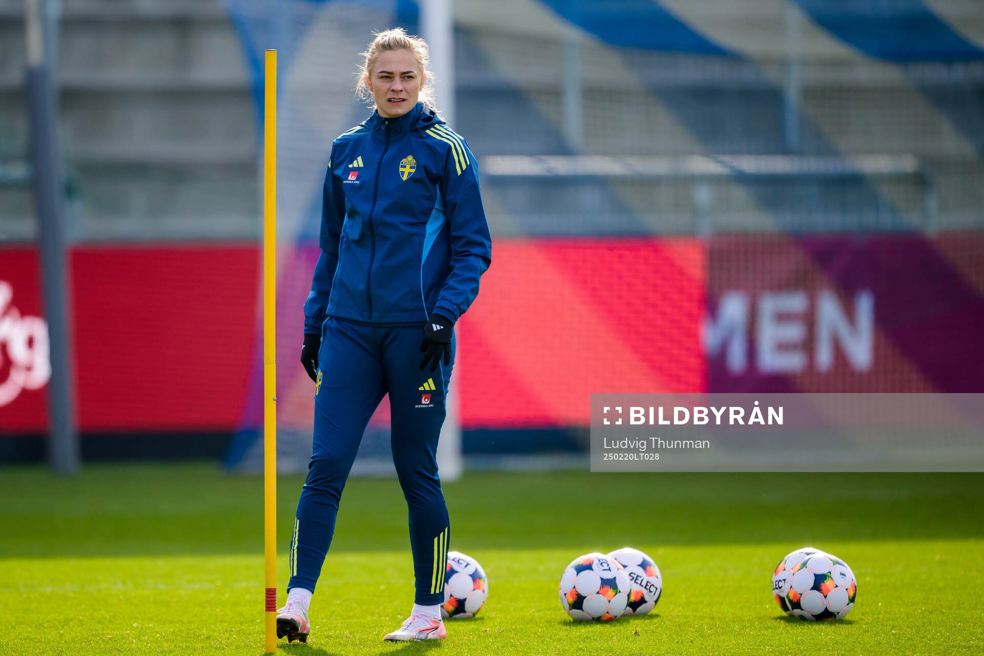 Fridolina Rolfö of the women's national football team of
