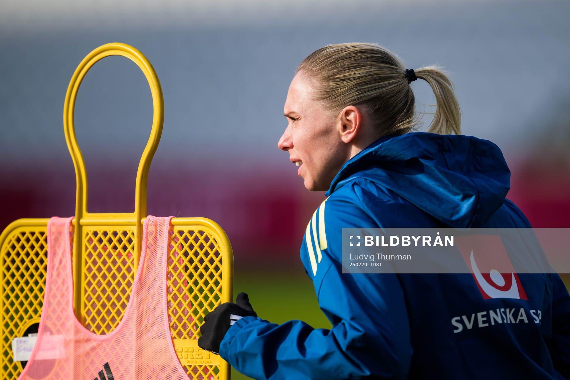 Jonna Andersson of the women's national football team of