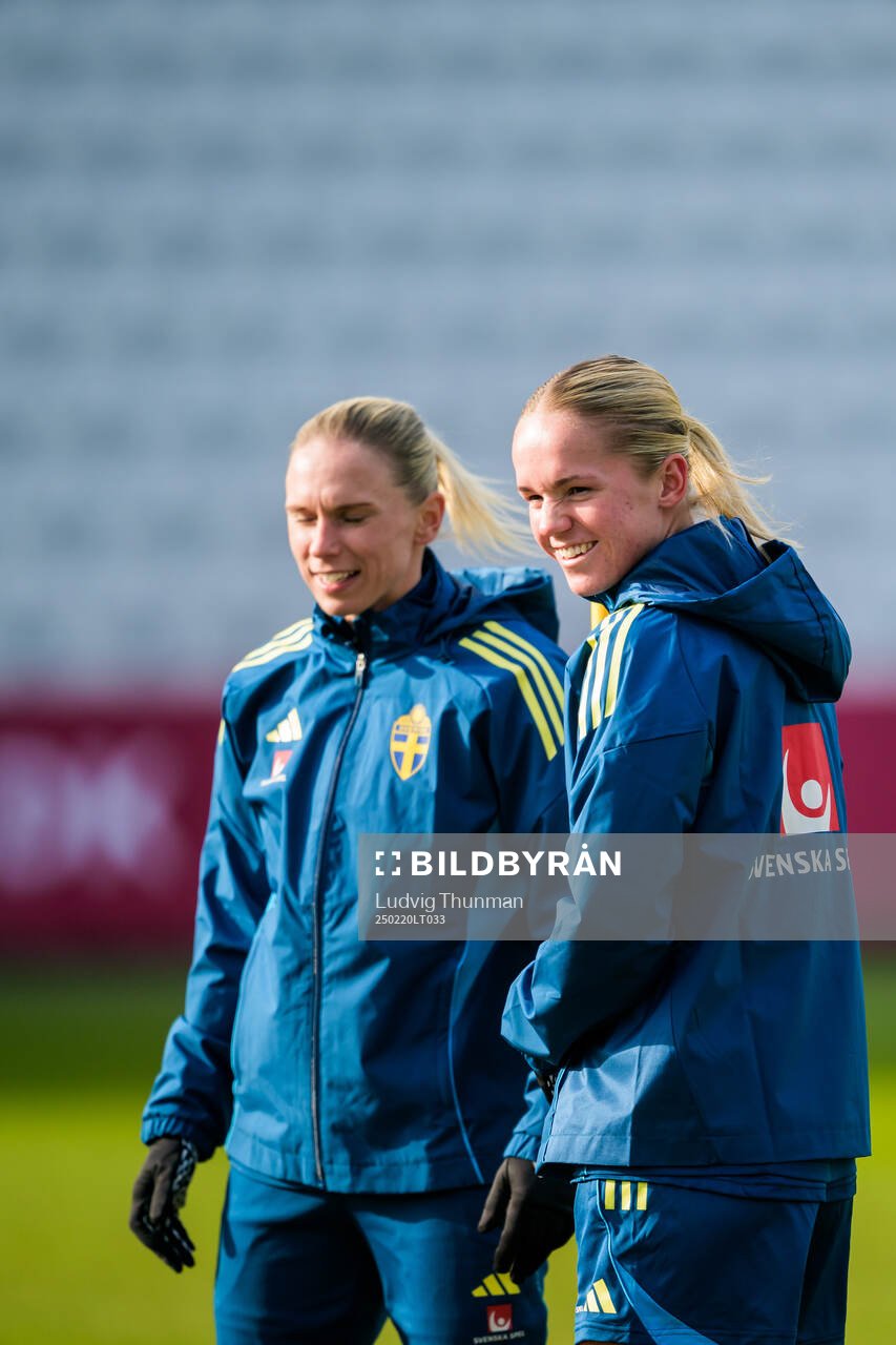 Jonna Andersson and Hanna Lundkvist  of the women's