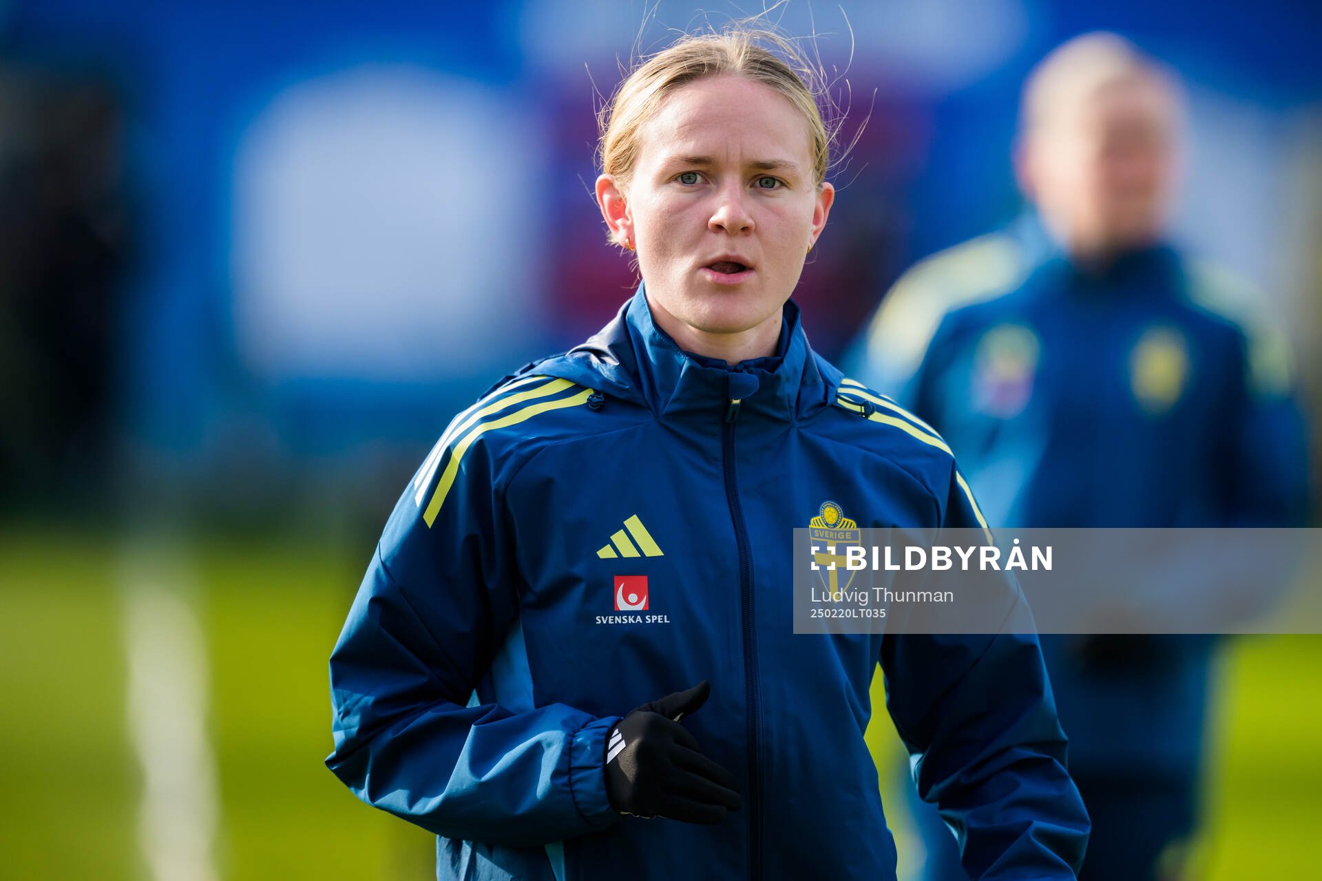 Matilda Vinberg of the women's national football team of