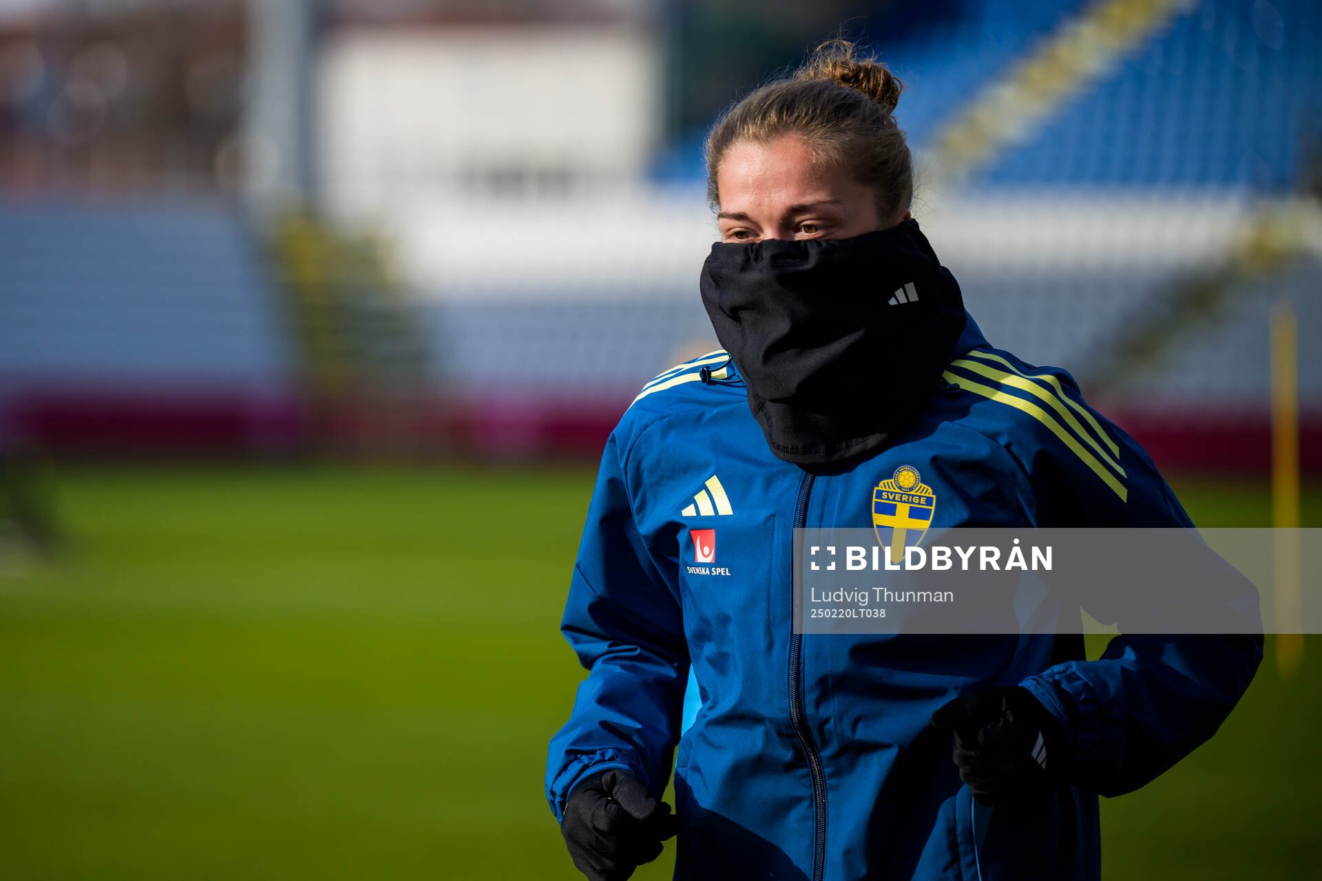 Filippa Angeldahl of the women's national football team of